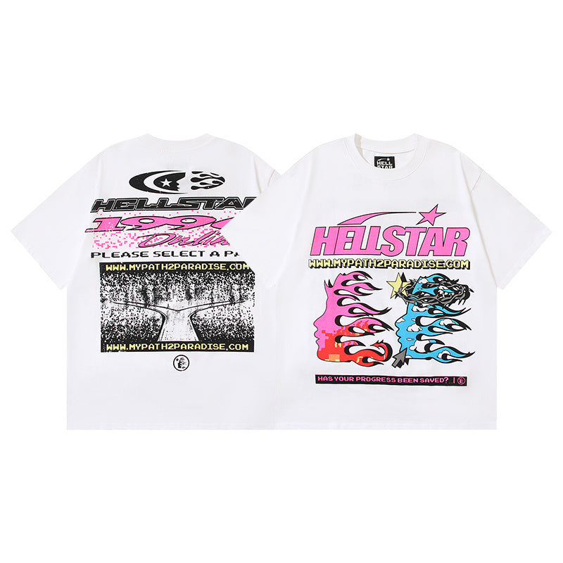 Hellstar Pixel Graphic T-Shirt